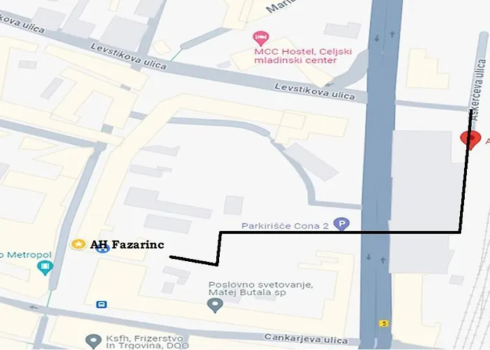 Fazarinc With Parking, Wellness And Store In The Center Of * Celje