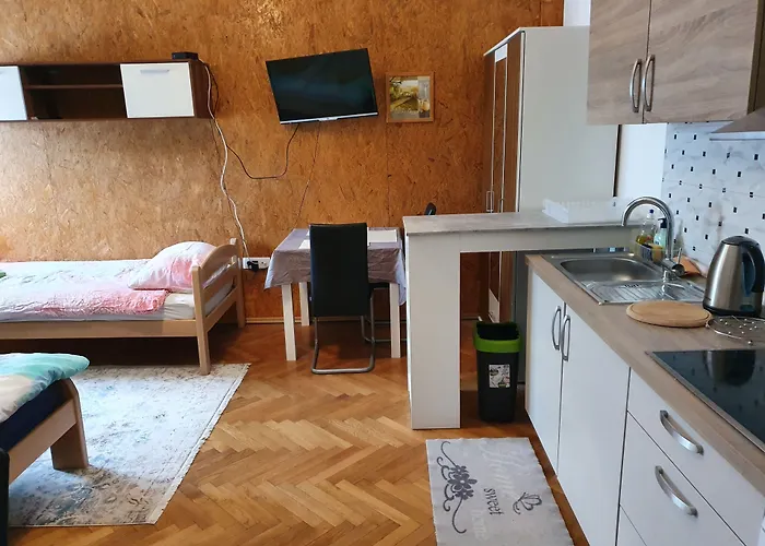 Apartament Fazarinc With Parking, Wellness And Store In The Center Of *